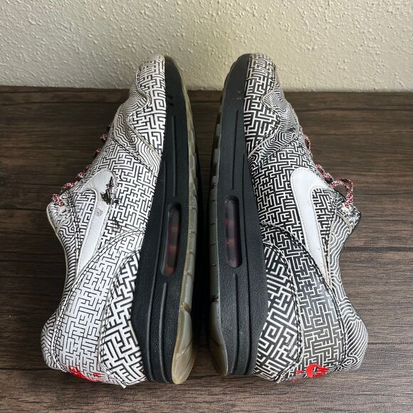 Nike Air‎ Max 1 On Air Tokyo Maze Black White Multicolor Mens Size 14 CI1505-001 - Picture 7 of 12